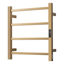 SHARNDY Electric Heated Towel Warmer - Wall Mounted Bathroom Towel Rack, Plug-in