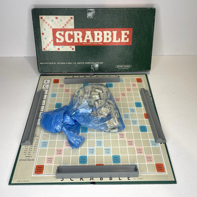Scrabble Brettspiel 1955 Spear's Games vollständig