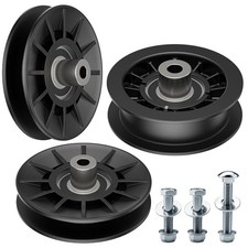 532194326 V-Groove Idler Pulley and 532194327 Flat Idler Pulley Kit Compatible w