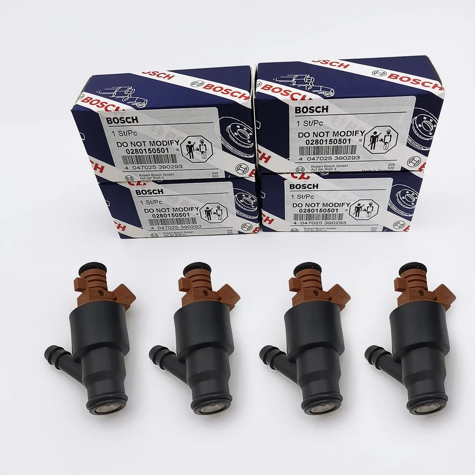 4x Fuel Injectors 0280150501 for 94 - 99 BMW 318i 318ti 318is Z3 l4 CA - Imagem 3 de 4