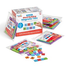 hand2mind Phonics Word-Building Magnetic Letter Tiles, Letter Recognition for...