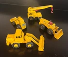 Matchbox Lesney 4 Piece Lot. #11, #24, #43, #69 Hatra Shovel