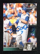 JSA Certified 2010 Upper Deck David Murphy #493 COA Auto 0q3