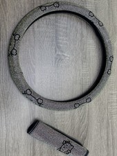 Sparkly Hello Kitty Steering Wheel 1 Seatbelt Cover 1