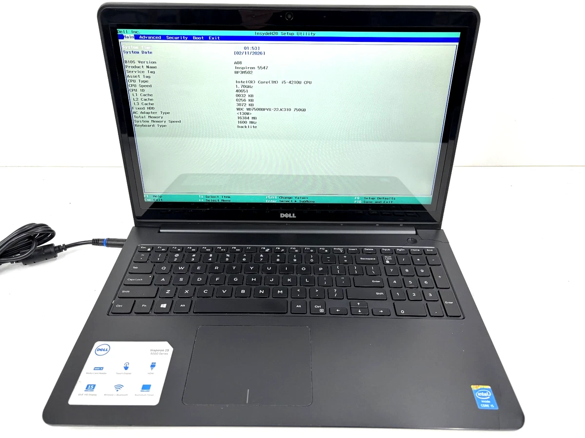 Dell Intel Core i5 4th Gen. 16GB RAM PC Laptops & Netbooks for