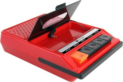 IREC iRecorder Retro Tape Recorder (Dockingstation), rot