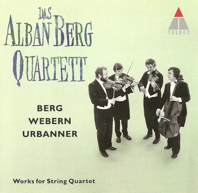 Works For String Quartet, Anton Webern, Alban Berg, Alban Berg Quartett et Erich