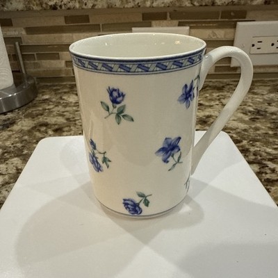 Mikasa Ultima Blue Medley Cappuccino Mug 4 1/2''X3''