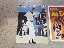 Don Mattingly New York Yankees 1989 Playball U.S.A. #13 FULL SIZE ODD