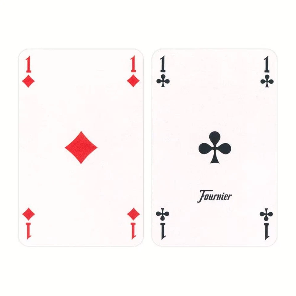 Fournier De Luxe Cartes À Jouer Bridge Deck 100% Plastique Bleu Casino - Photo 4/4