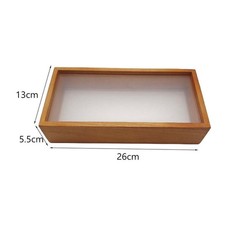 Memory Box Display Case 3D Shadow Frames Wooden Double-Sided Deep Box DIY Crafts