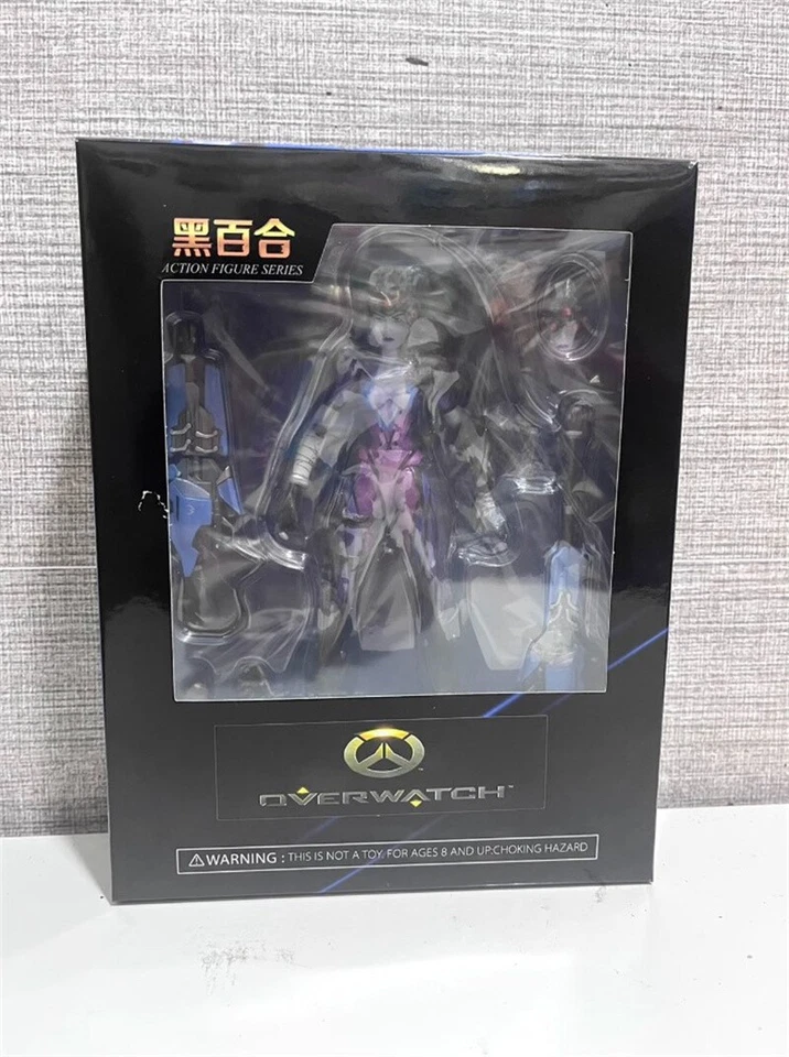 Overwatch AmélieGuillard Widowmaker Action Figure PVC Model Collection Gift Toys - Image 2 of 4
