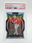 DRAKE MAYE 2024 SELECT CONCOURSE SILVER PRIZM DIE-CUT ROOKIE PSA 8 Q3813