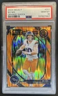 2024 Select Bo Nix Club RC Orange Prizm Shock #/399 Broncos PSA 10