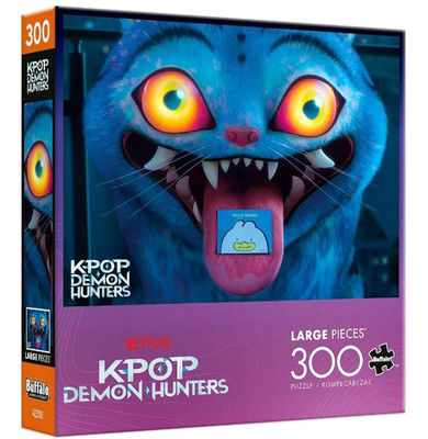KPop Demon Hunters Derpy Jigsaw Puzzle 300 Large Pieces Buffalo Games