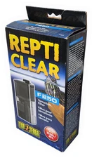 EXO TERRA REPTI CLEAR  F250 Terrarium Filter- 12 GAL/45L - PT-3610 NEW IN BOX