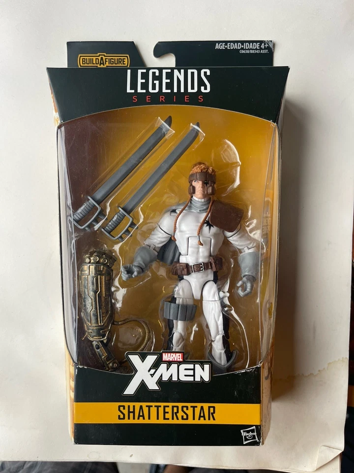 Shatterstar X-Force Marvel Legends Warlock BAF Wave 6” Nuevo en Paquete X-Men Deadpool Foto 2 de 4