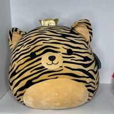 Squishmallows Tina the Tiger with crown 14 Kellytoy US