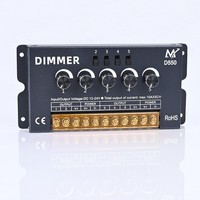 Topai LED Dimmer Controller FüNf Schalter DC 12V/24V PWM LED Dimmschalter | 5