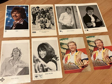 8 Autogrammkarten Tony, The Les Humphries Sin...