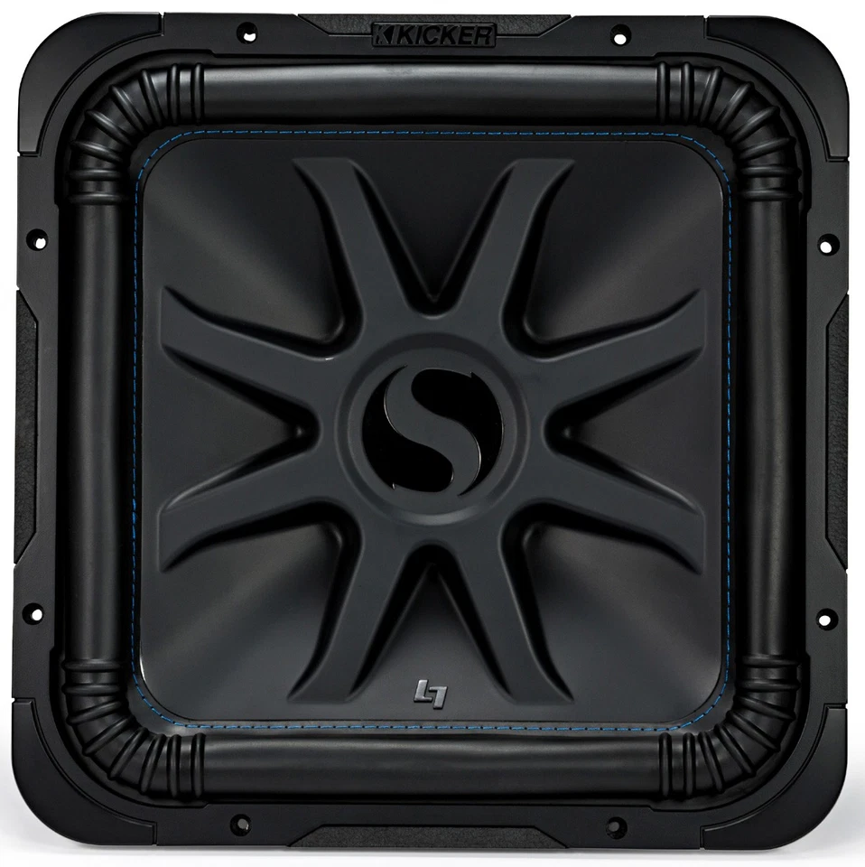 Kicker 44L7S154 Square L7 Solo-Baric 15" Subwoofer 2000 Watts Peak Dual 4 Ohm - Image 1 of 4