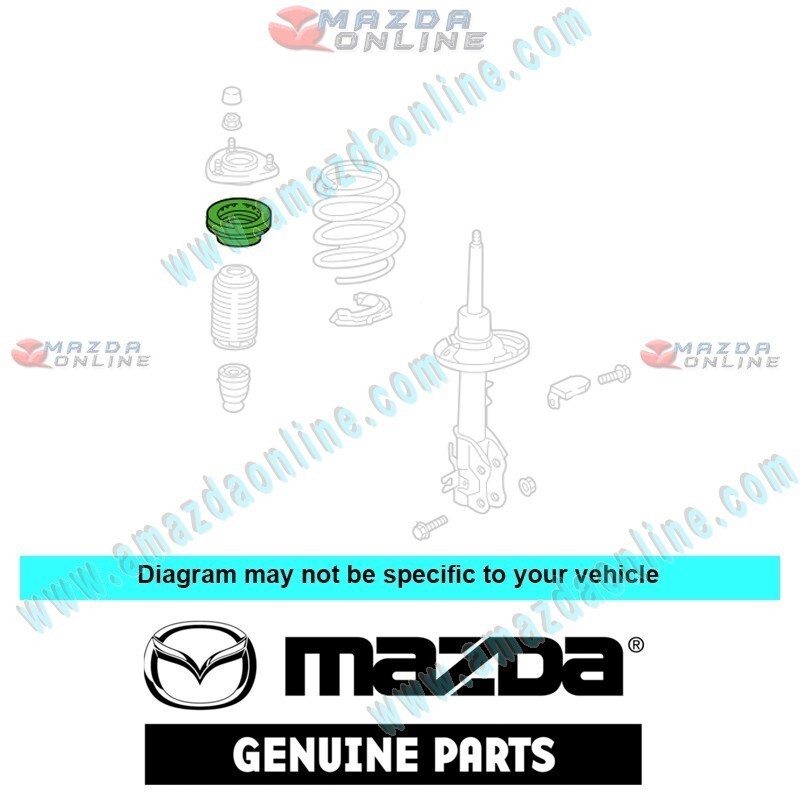 Genuine Mazda 2PCS Front Strut Bearing TK48-34-38XB fit 2017-2025