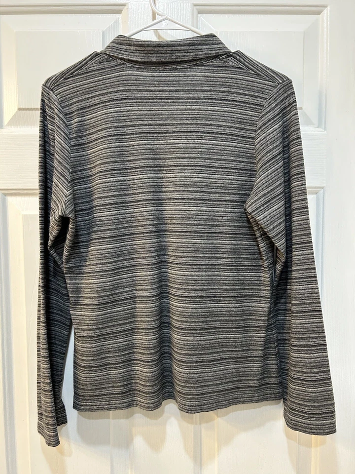 Blusa Pullover Woolrich Rayas Para Mujer Talla M Informal Exterior Normcore Foto 2 de 4