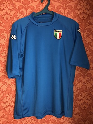 Rare Italy 2000-2002 Home Football National Team Replica Size Xl