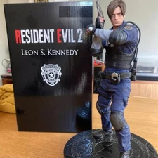 Resident Evil Biohazard Leon S. Kennedy Statue PS4 PVC Collectible Figure 32cm
