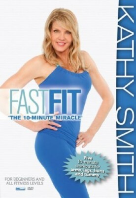 Kathy Smith: Fast Fit 10-Minute Miracle (DVD) - Ex Library - - **DISC ONLY**