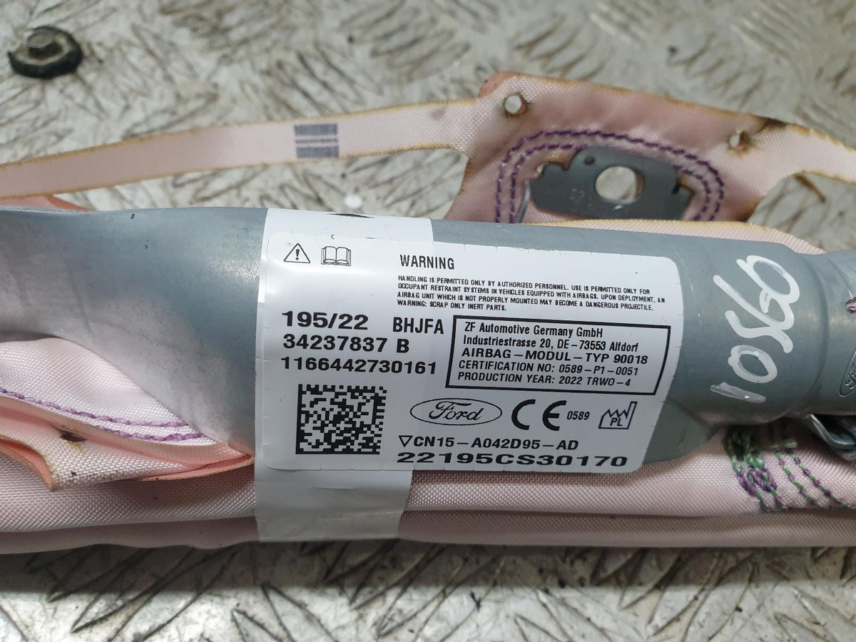 2023 FORD ECOSPORT LEFT AIRBAG 2523378 CN15-A042D95-AD | eBay