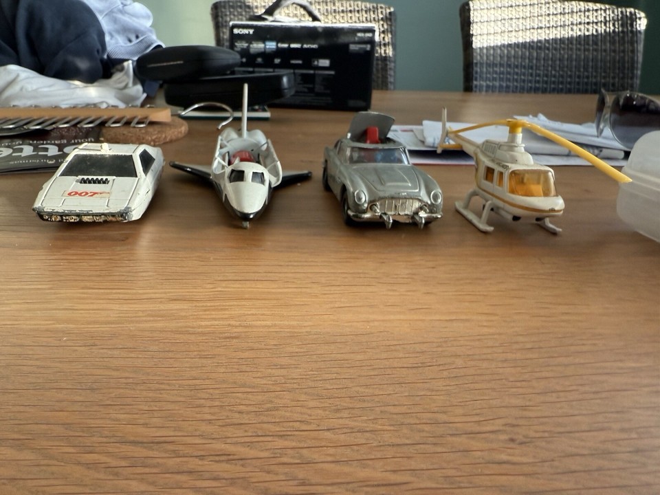 James Bond toy vehicles eBay