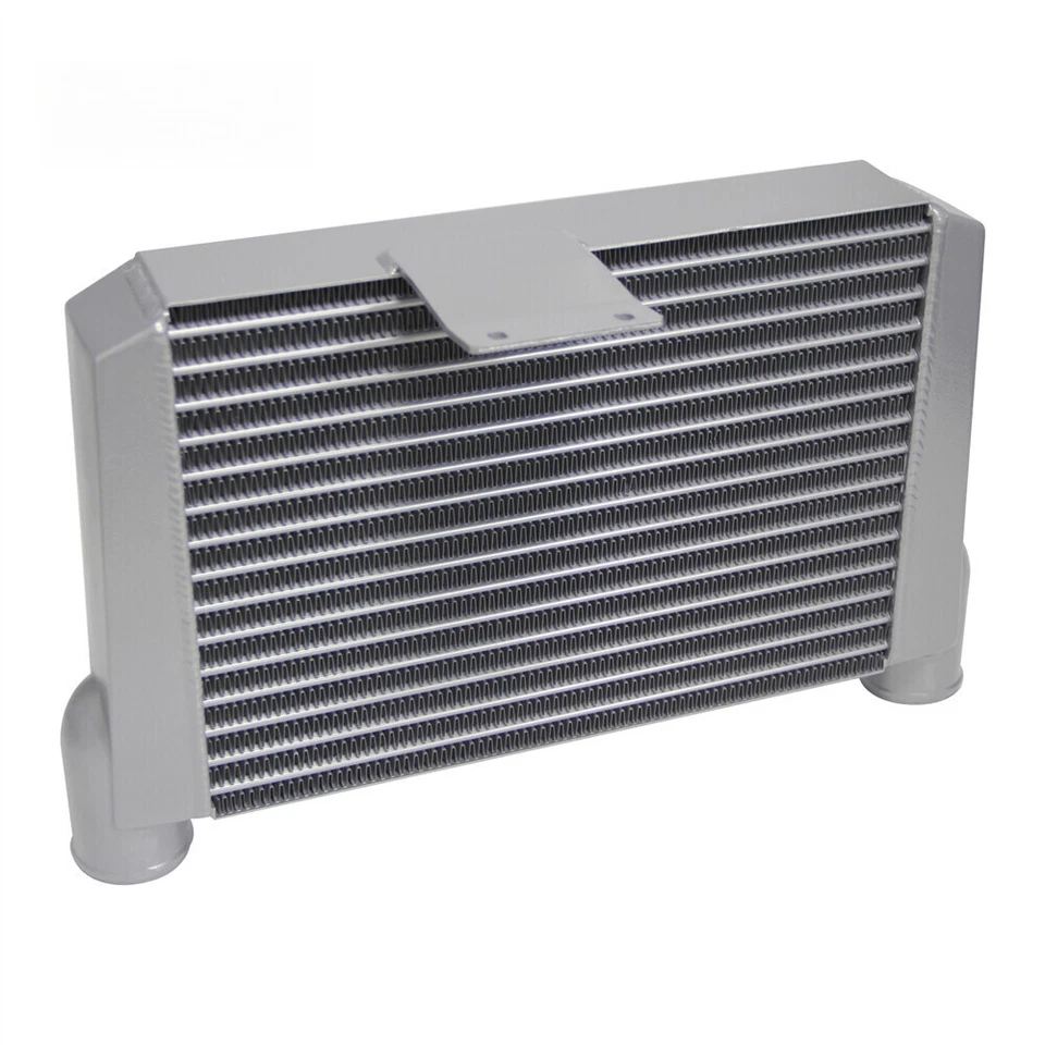 Tamaño del núcleo: 15,3''x11,1''x2,75'' entrada/salida: 2,36"" intercooler de montaje frontal plateado Foto 3 de 4