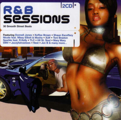 R&B Sessions (Aaliyah/TLC/SWV/Dazz Band/Jon B/Sparkle) 2 CD-Set -Neu & OVP- 2003