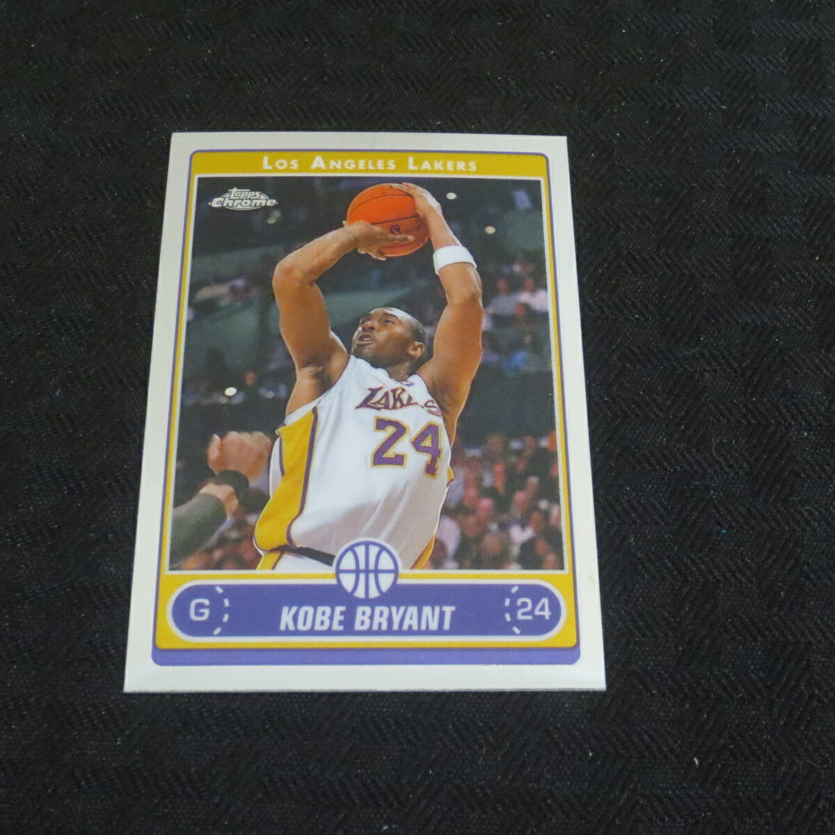 2006-07 Topps Chrome #129 Kobe Bryant Lakers