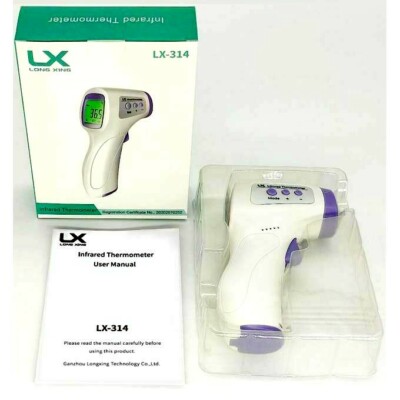 LX-314 Infrared Non-Contact Forehead Baby Adult Body Temperature Gun Thermometer