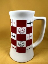 Vintage Mug Sabina Line 22K Warranted Gold Made In USA Pre-Owned Good Condition