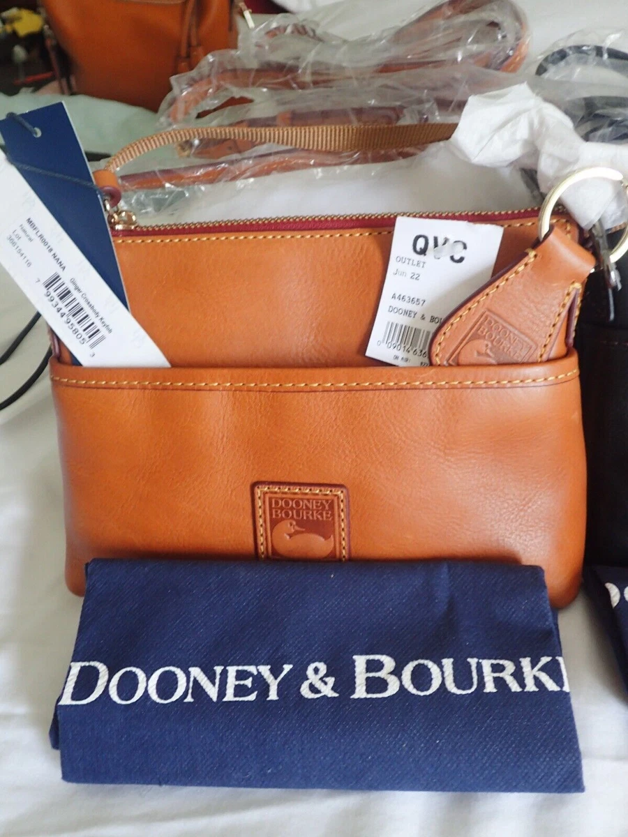 Dooney & Bourke Florentine Ginger Crossbody and Key Fob A463657