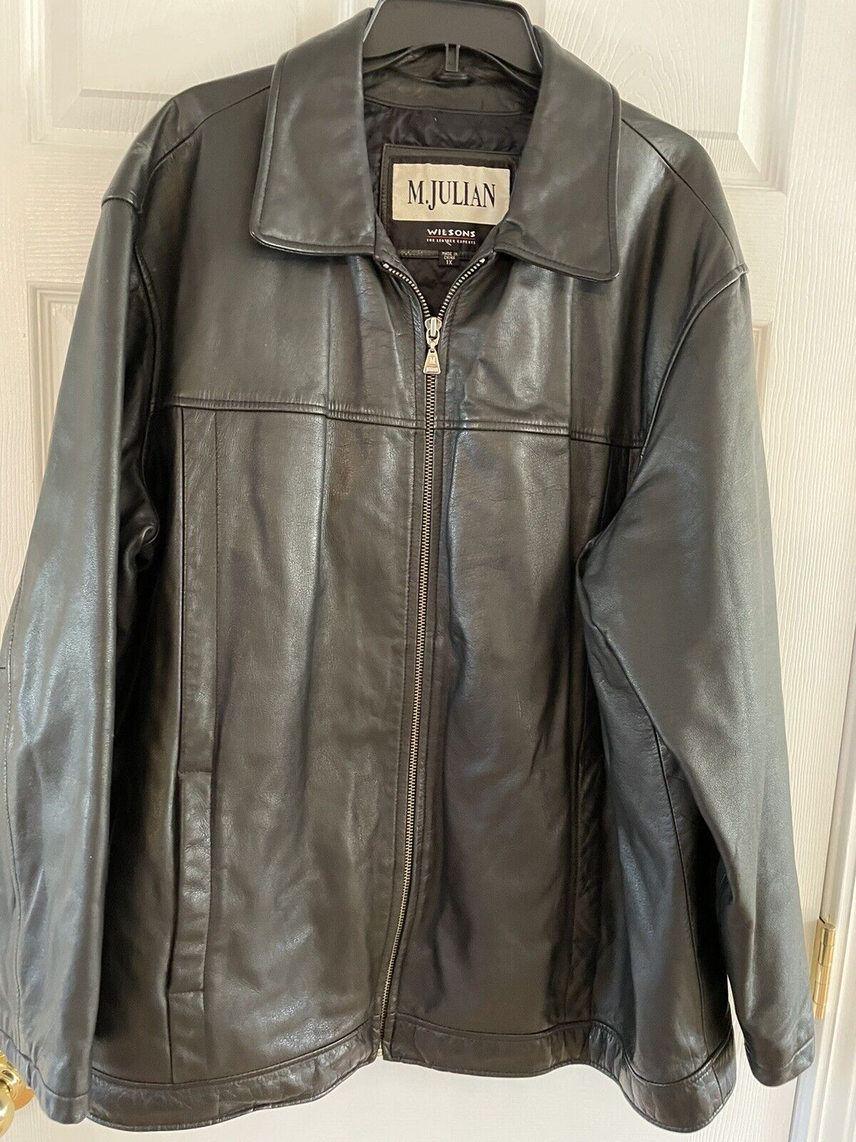 Wilsons Leather M. Julian Leather Jacket Size 1X … - image 2