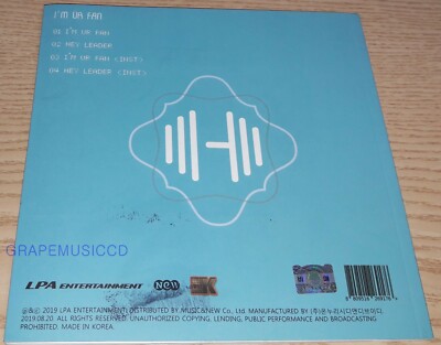 HOLICS I'M UR FAN 4th Single Album K-POP REAL SIGNED AUTOGRAPHED