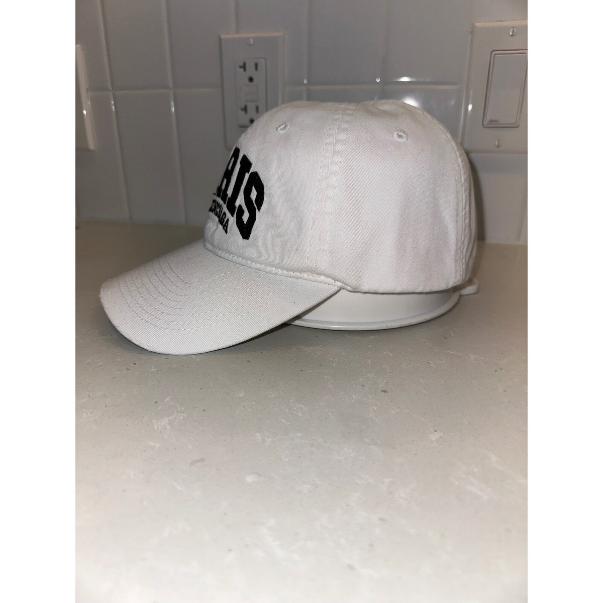 BALENCIAGA PARIS キャップ 白 Balenciaga Paris Logo Hat Baseball Cap White Cotton