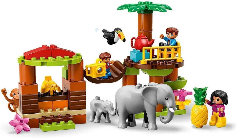 ❤LEGO Duplo 10906❤L’île Tropicale - Jeu éducatifs d'aventure pour Les Enfants❤ - Photo 2/4