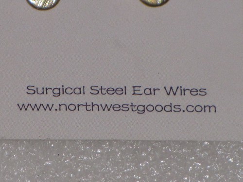 Northwest Goods Surgical Steel Earrings Gold Plated Wires Hook Drop Dangle Women - Picture 19 of 24