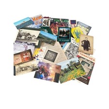 Vintage 4 Pounds multi media paper ephemera maps photos more junk journals lot 4