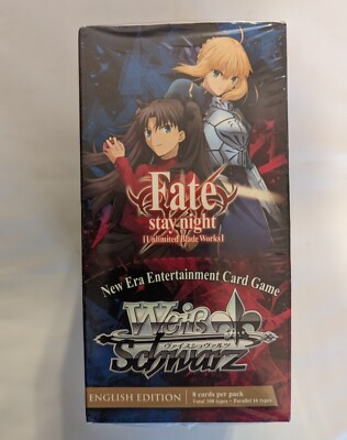 Weiss Schwarz Fate/stay night: Unlimited Blade Works Booster Box ENG