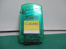 Dreamcast -- DCX GAME SERIES MEMORY CARD 4MB GREEN no box -- JAPAN. work. 2563