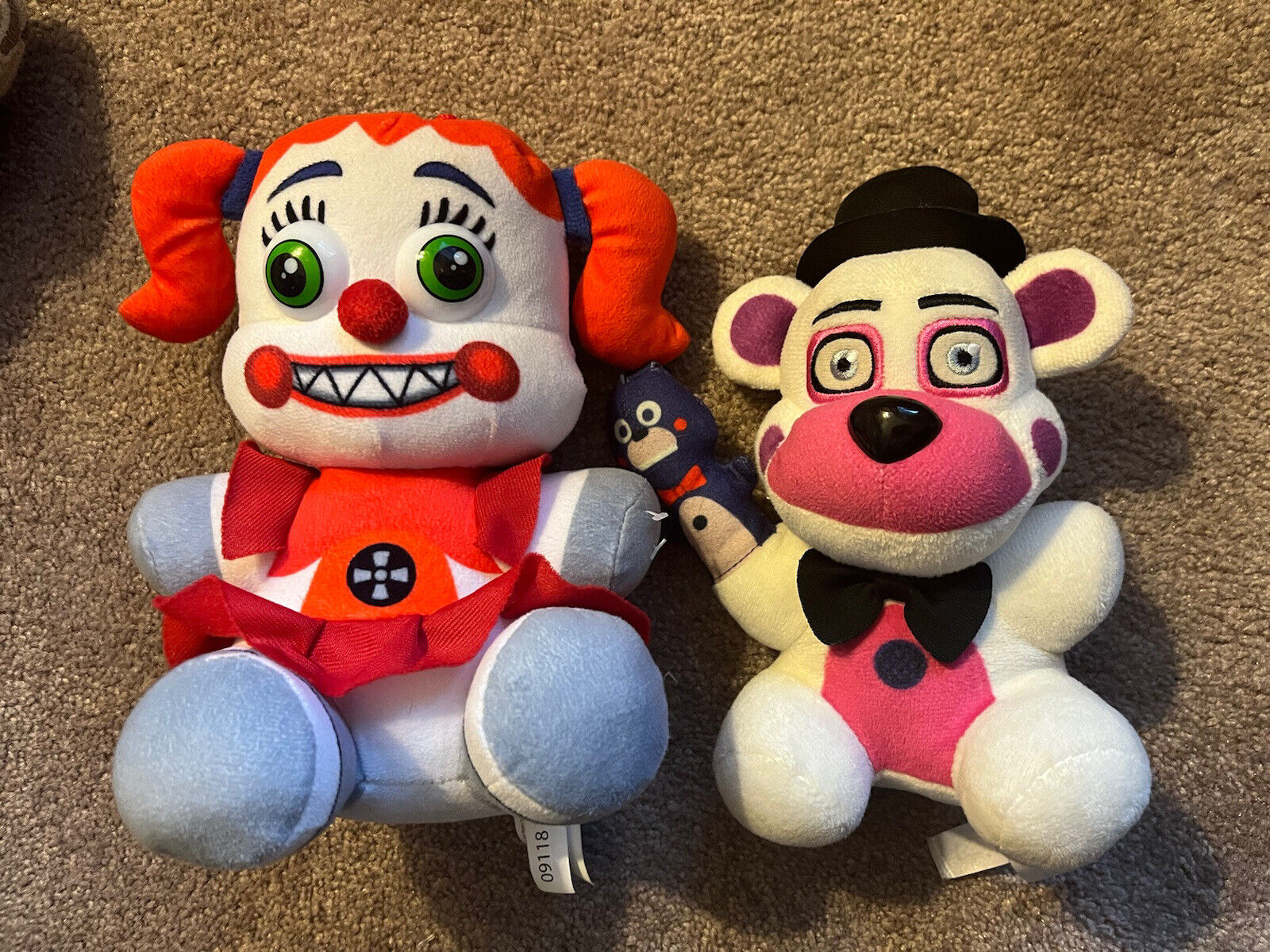 Chucks Toys Five Nights at Freddy's Sister Location 10 Plush: Funtime  Freddy