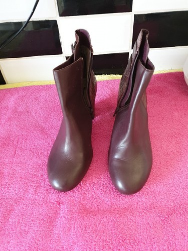 Hush Puppies Ladies Ankle Boots Zip Fashion UK 8