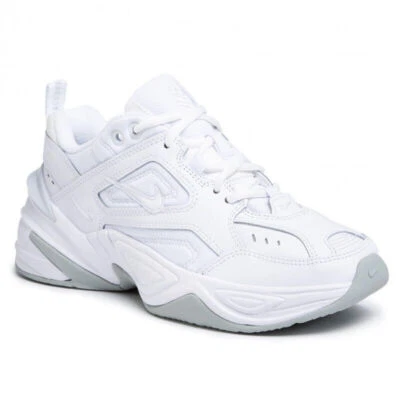 AO3108-100 Nike M2K Tekno White Grey Baskets Femme Vintage Baskets Femme - Photo 1/4