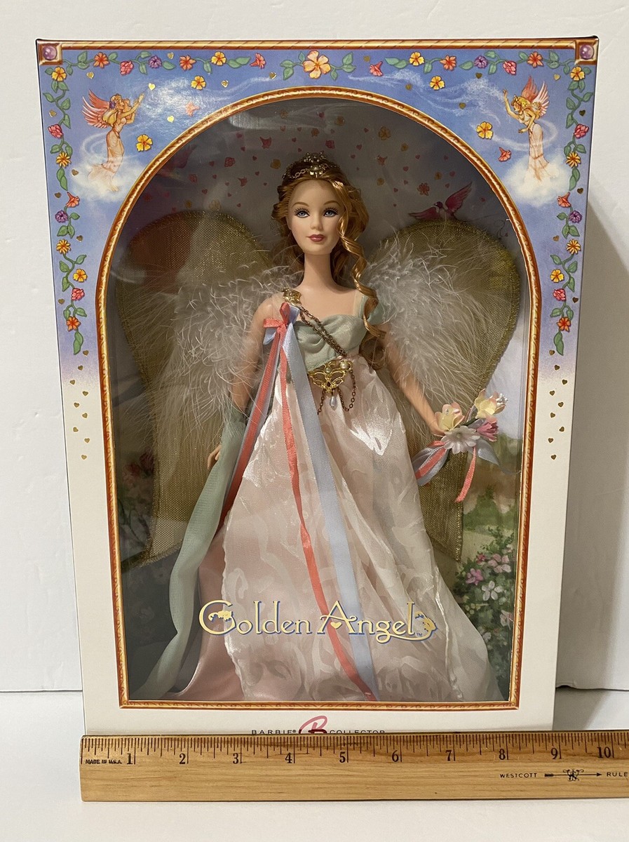 2006 Mattel GOLDEN ANGEL BARBIE COLLECTOR Pink Label Fashion